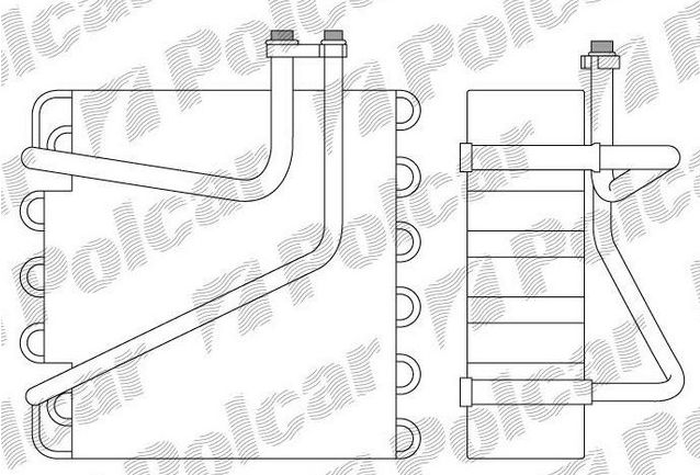 Ford GALAXY 4/00- výparník klimatizácie / pre všetky typy