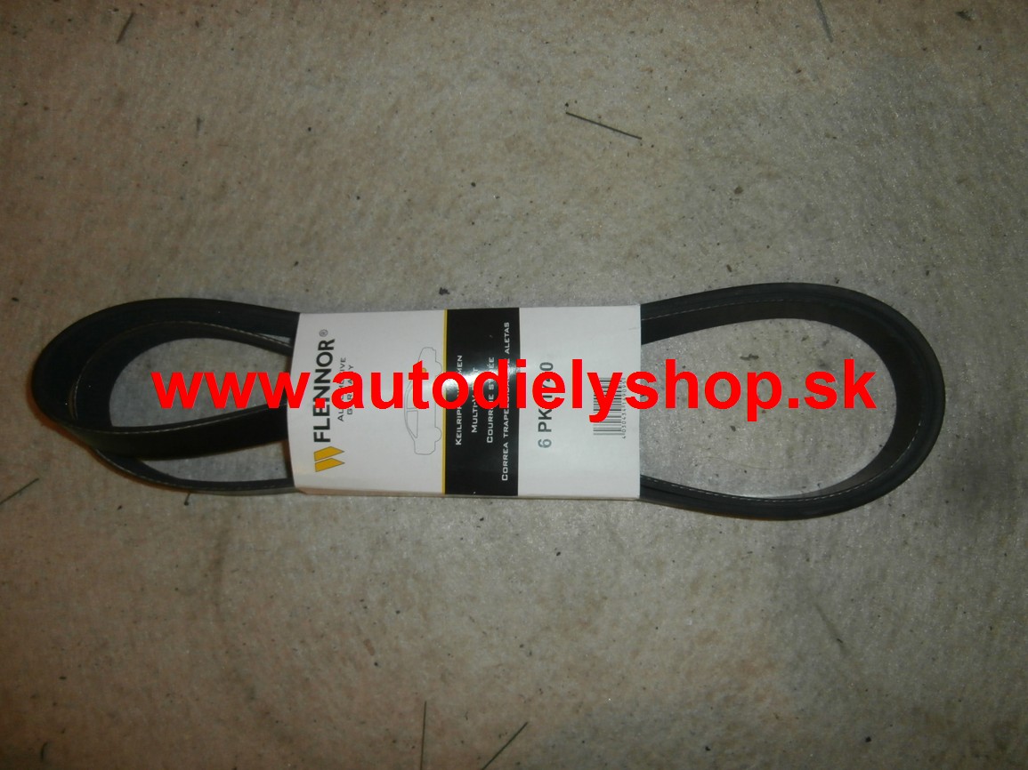 Fiat SCUDO 10/95-02  Drážkový remeň na auto s klímou 