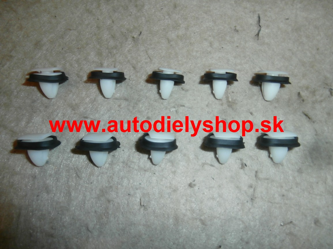 Peugeot Boxer 8/02-8/06 príchytky bočných líšt dverí 10 ks