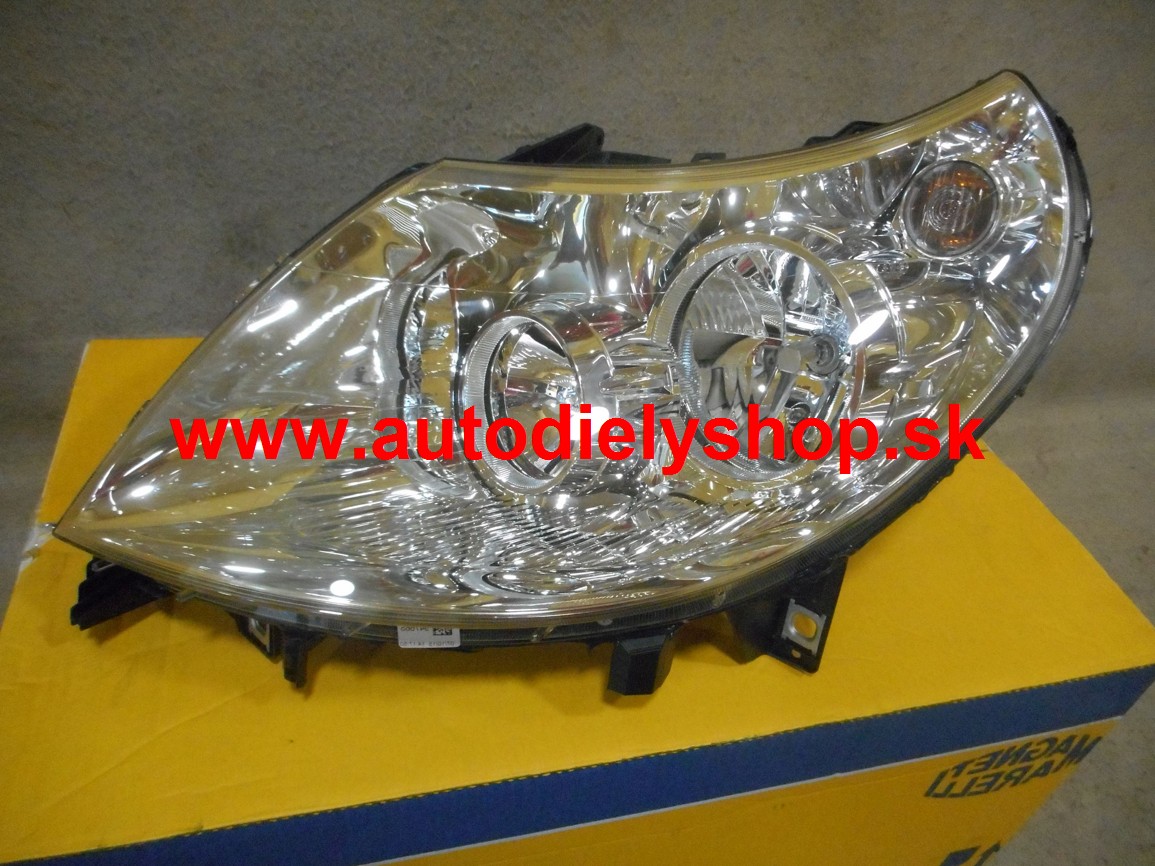 Peugeot BOXER 06-2014  svetlo H1+H7 ľavé / MAGNETTI MARELI /