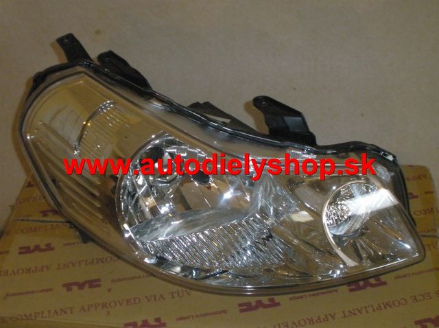 Fiat SEDICI 3 3/2006- svetlo H4 Pravé,typ VALEO