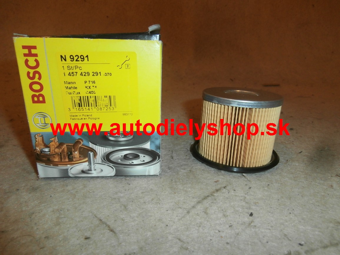 Peugeot EXPERT 10/95-3/04 palivový filter 1,9D-1,9TD/ BOSCH /