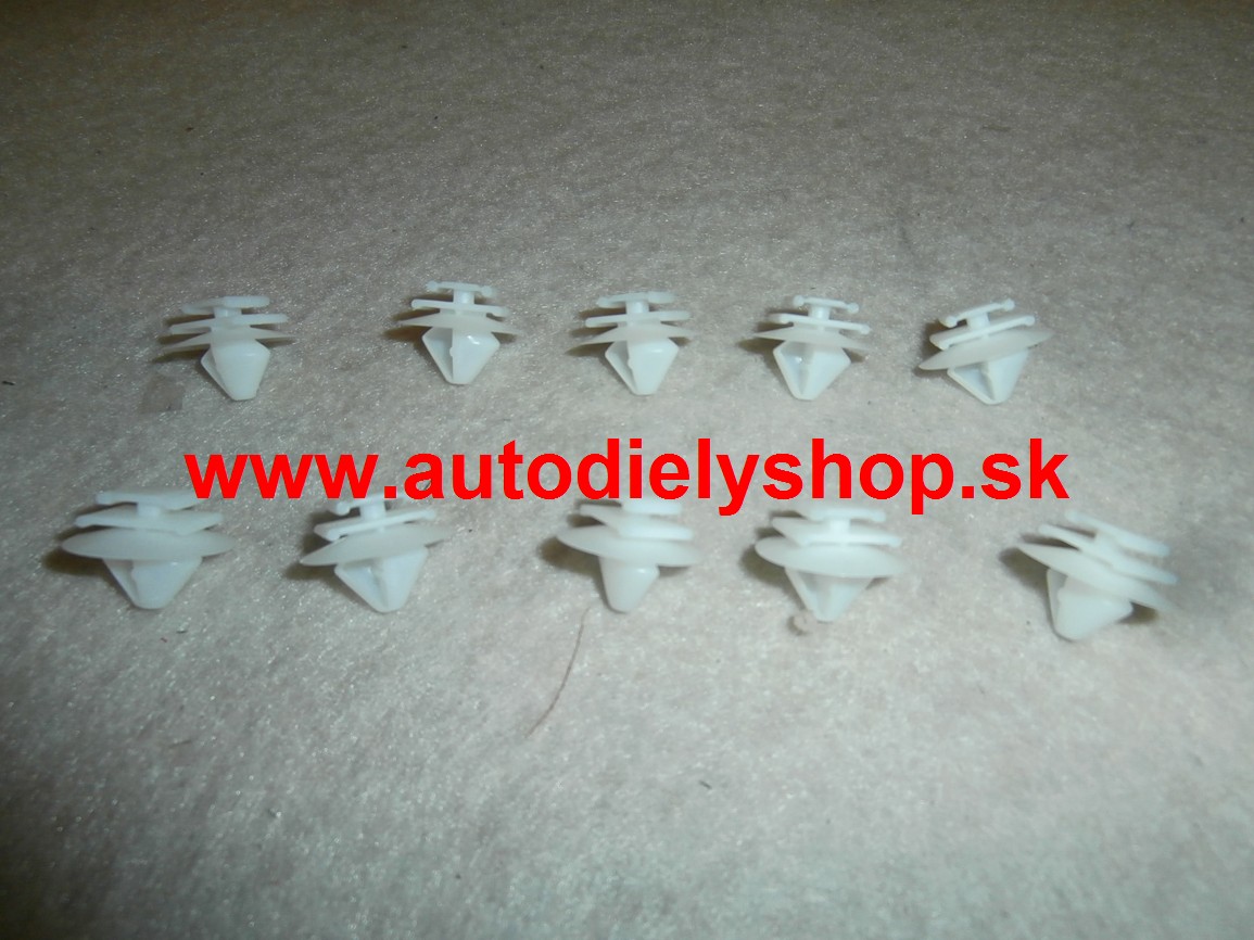 Peugeot EXPERT 10/95-3/04 príchytky bočných líšt dverí 10 ks