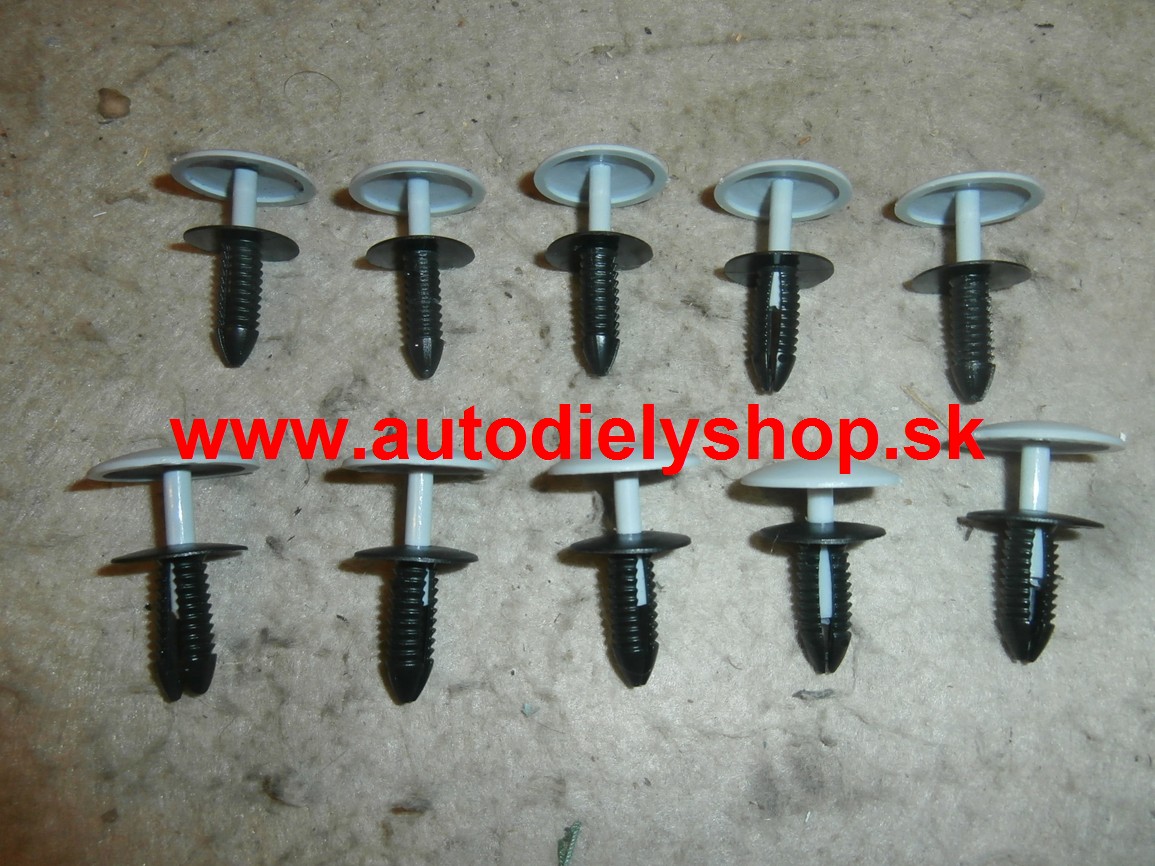 Ford TRANSIT 3/00-3/06 príchytky čalúnenie 10 ks
