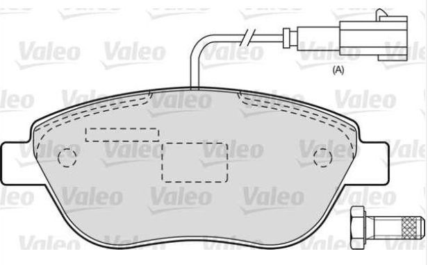 Fiat Stilo 01- predné platničky 1,8i-1,9JTD Sada / VALEO /