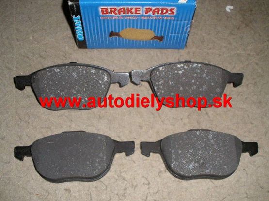 Honda CIVIC HB/SED 1/98- predné platničky Sada /SAMKO/