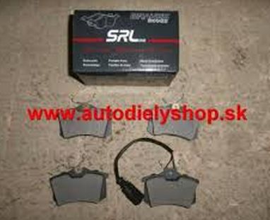 Fiat ULYSSE 7/94-11/02 zadné platničky Sada / SRL /