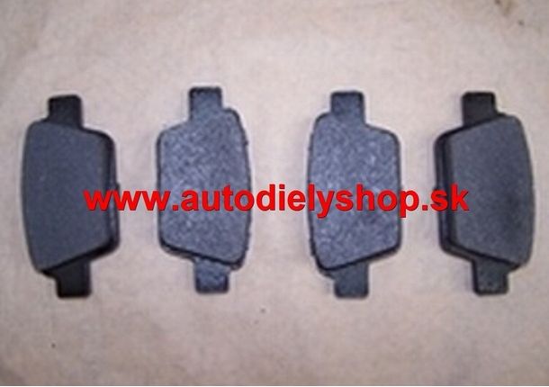 Fiat ULYSSE 7/94-11/02 zadné platničky / A.B.S / 