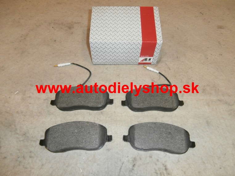Fiat ULYSSE 12/02- predné platničky Sada / A.B.S /