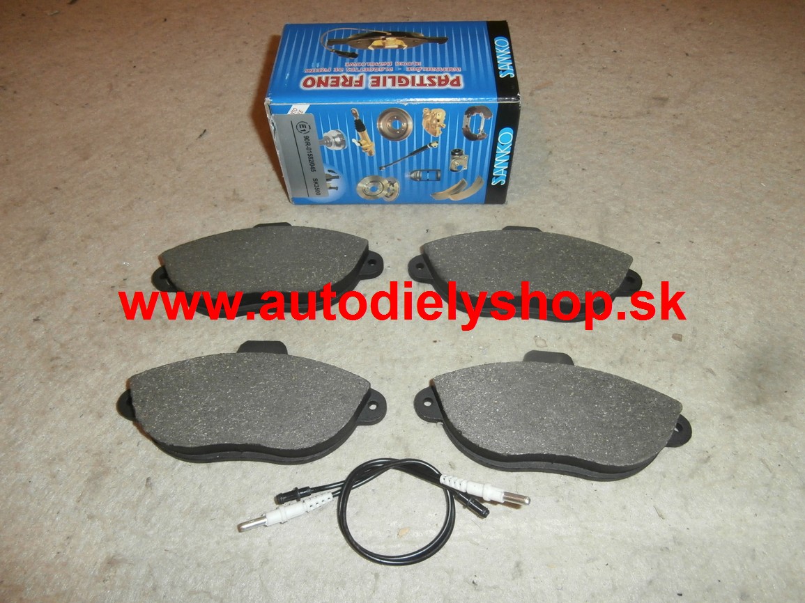 Peugeot EXPERT 4/04-07 predné platničky / SAMKO / typ BENDIX