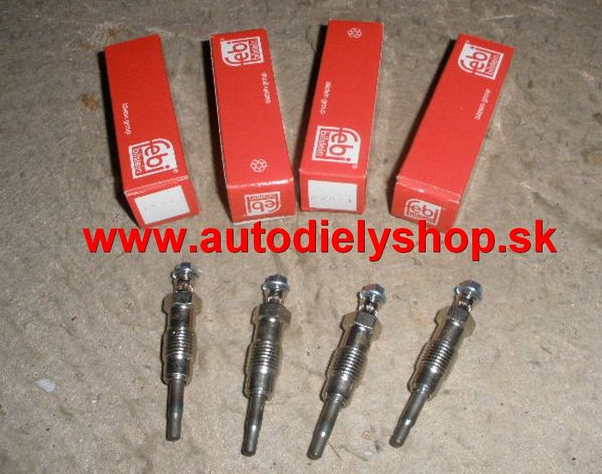 Peugeot EXPERT 4/04-07 SADA žhavičov pre 2,0HDI