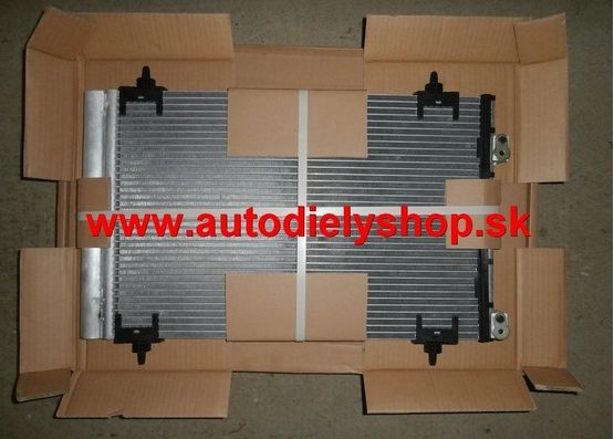 Fiat ULYSSE 12/02- chladič klimi 2,0JTD / 590mm /