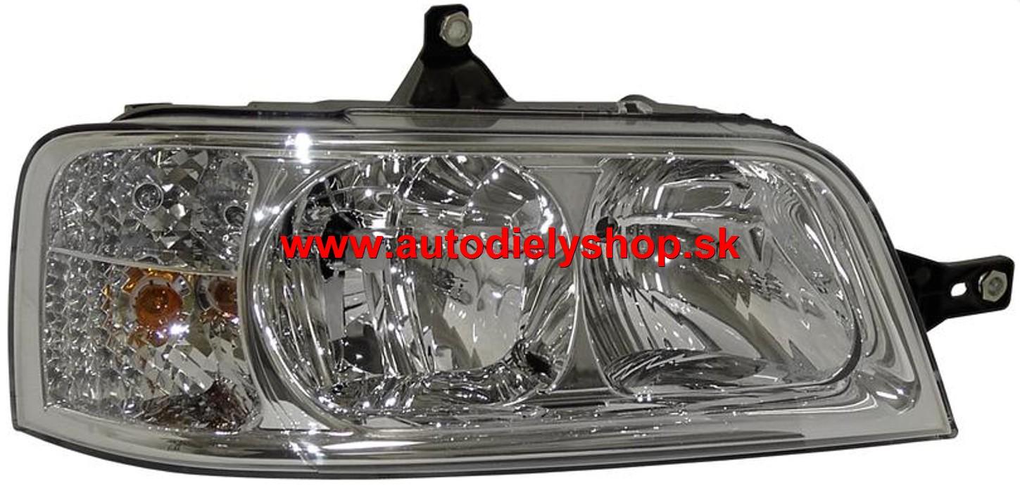  Fiat Ducato 1/02-9/06 svetlo H1+H7 pravé s motorčekom