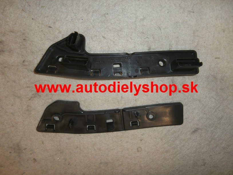 Peugeot PARTNER 4/08- držiak predného nárazníku Sada L+ P / plast