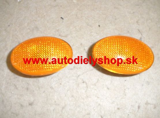 Hyundai ACCENT 1/00-3/03 bočné smerovky oranžové Sada L+P