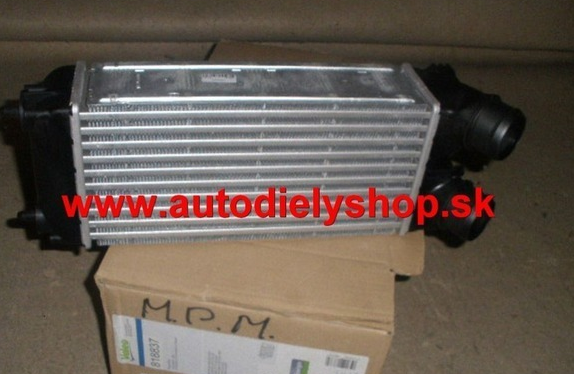 Peugeot PARTNER 4/08- chladič vzduchu /intercoolery/ 1,6HDi /výrobca VALEO/