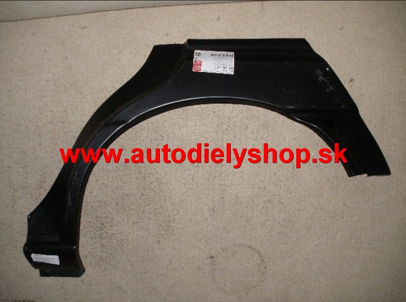 Hyundai ACCENT 1/00-3/03 lem zadného blatníku ľavý,5dv