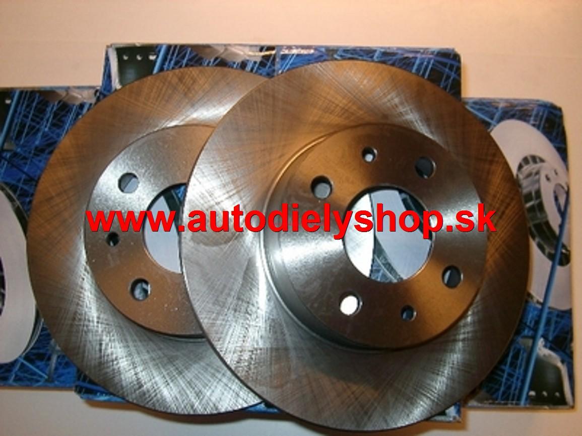  Fiat Marea - Zadné brzdové kotúče sada L+P 240mm 2,0i-2,4TD