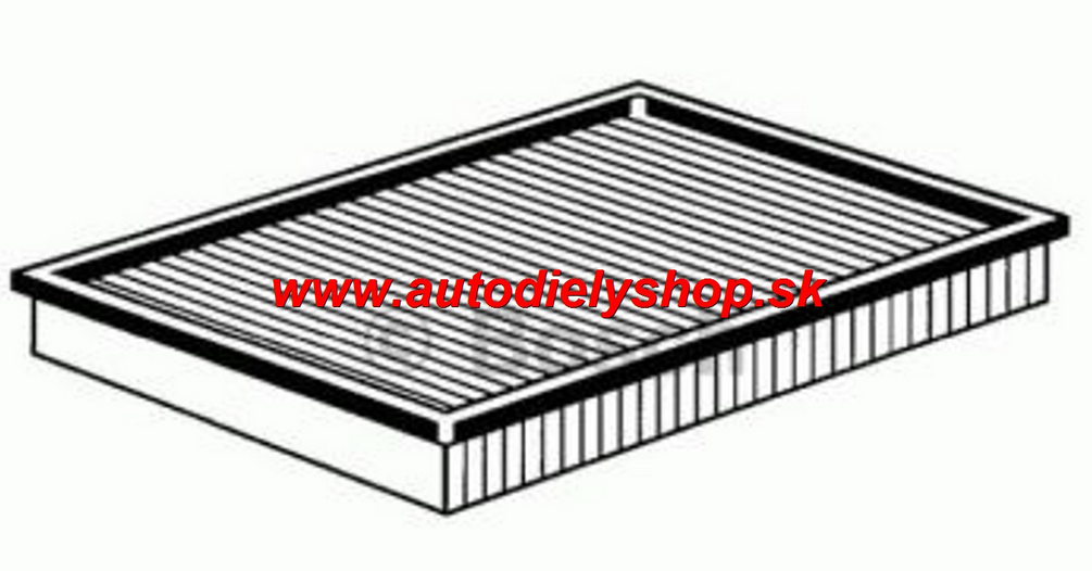 Peugeot PARTNER 4/08- vzduchový filter 1,6HDi / MISTAF/