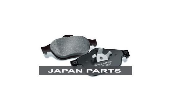 Hyundai ACCENT 07- zadné platničky Sada / JAPANPARTS /