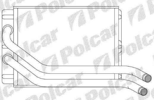 Hyundai SANTA FE 2/01-05 radiator kúrenia / pre všetky typy /
