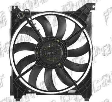 Hyundai SANTA FE 2/01-05 ventilátor vodného chladiča 2,0i-2,0CRD
