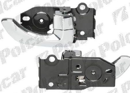Hyundai SANTA FE 2/01-05 vnútorná klučka Lavá predná,chromová