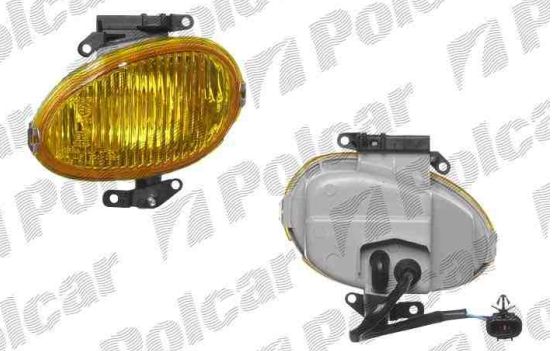 Hyundai ATOS 11/97-8/99 hmlovka ľavá / žltá /