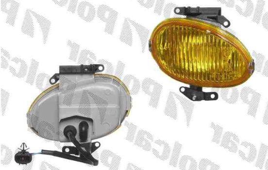 Hyundai ATOS 11/97-8/99 hmlovka Pravá / žltá /