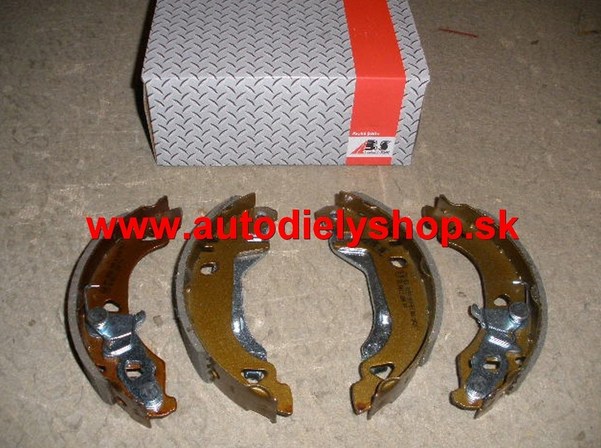 Mercedes A 97-8/04 zadné brzdové čeľuste Sada /A.B.S./ 180mm
