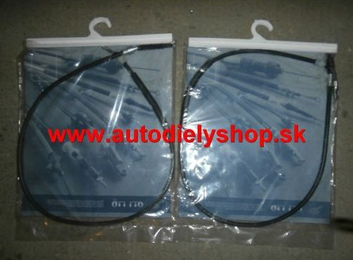 Mercedes A 97-8/04 lanká ručnej brzdy Sada L+ P / TRW /