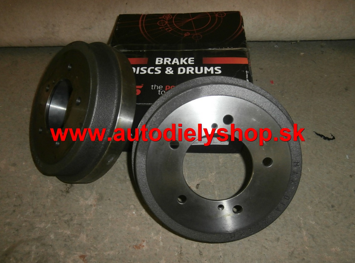 Mercedes A 97-8/04 zadné bubny Sada L+P, 180mm