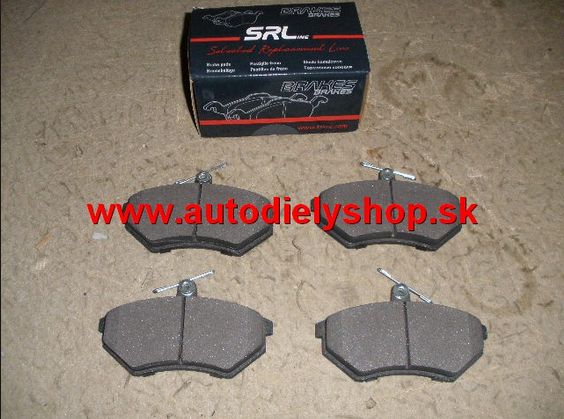 Daewoo MATIZ 7/98-12/00 predné platničky Sada / SRL /