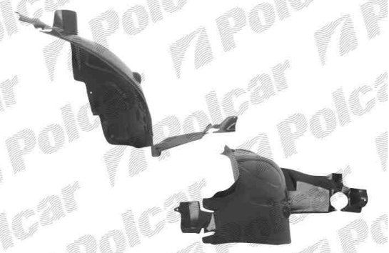 Mercedes W169 "A" 9/04-3/2008 predný podblatnik ľavý /zadná čast
