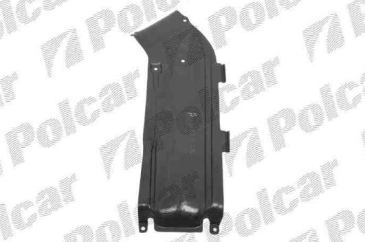 Mercedes W169 "A" 9/04-3/2008 kryt pod motor,Stred