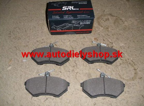 Daewoo MATIZ 1/01-05 predné platničky Sada / SRL /