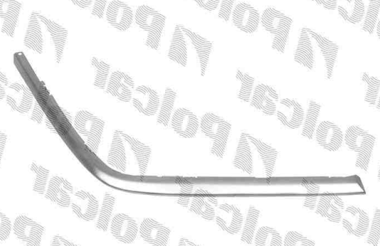 Mercedes C 93-8/96 lišta nárazníku Pravá / chromová