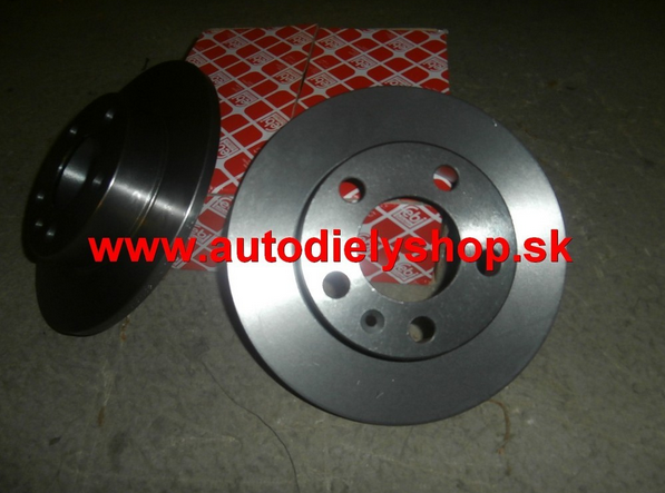 Mercedes C 93-4/00 zadné kotúče SADA /FEBI/ -258mm