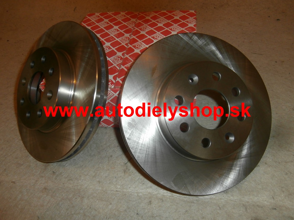 Daewoo NUBIRA 8/99-6/03 predné brzdové kotúče 257mm / FEBI /
