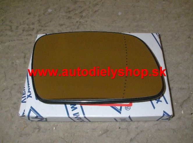 Hyundai GETZ 9/02-7/05 sklo zrkadla Pravé,vyhrievané