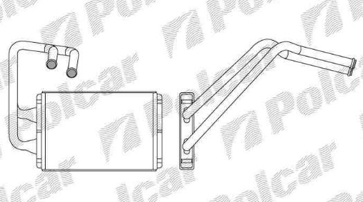 Hyundai ELANTRA 11/03- radiator kúrenia / pre všetky typy /