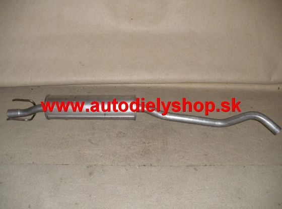 Hyundai GETZ 9/02-7/05 stred výfuku 1,1i-1,3i