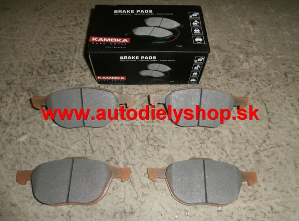 Mercedes W203 "C" 5/00- zadné platničky SADA / KAMOKA/