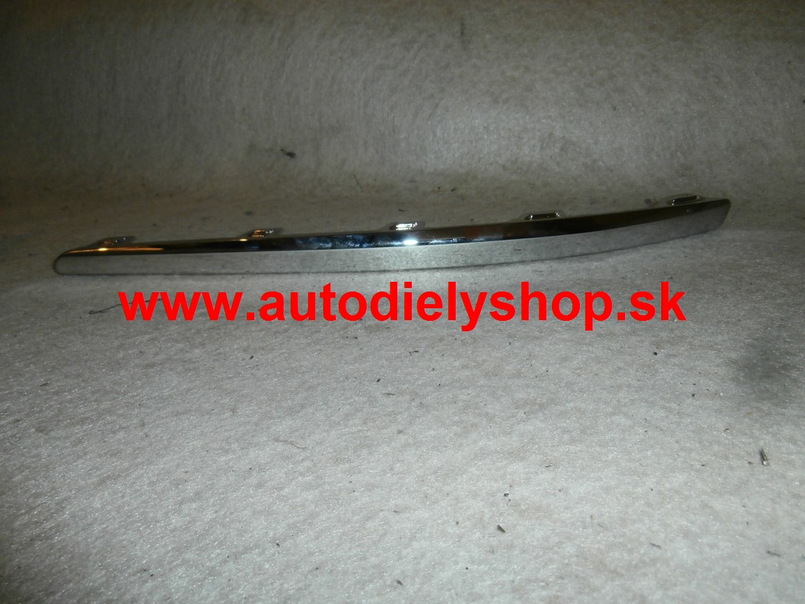 Hyundai I30 10/07- lišta predného nárazníku ľavá / chromova
