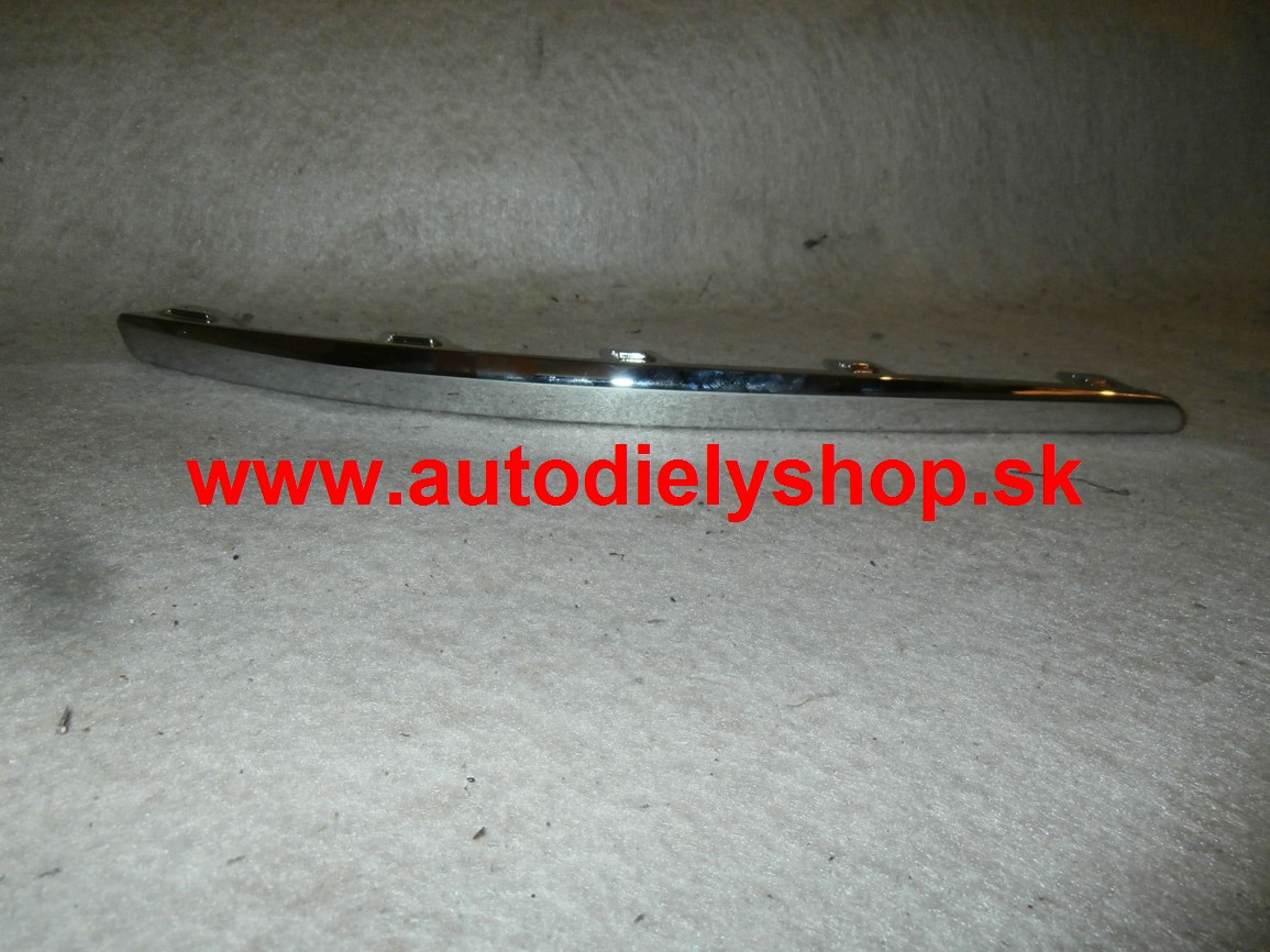 Hyundai I30 10/07- lišta predného nárazníku Pravá / chromova