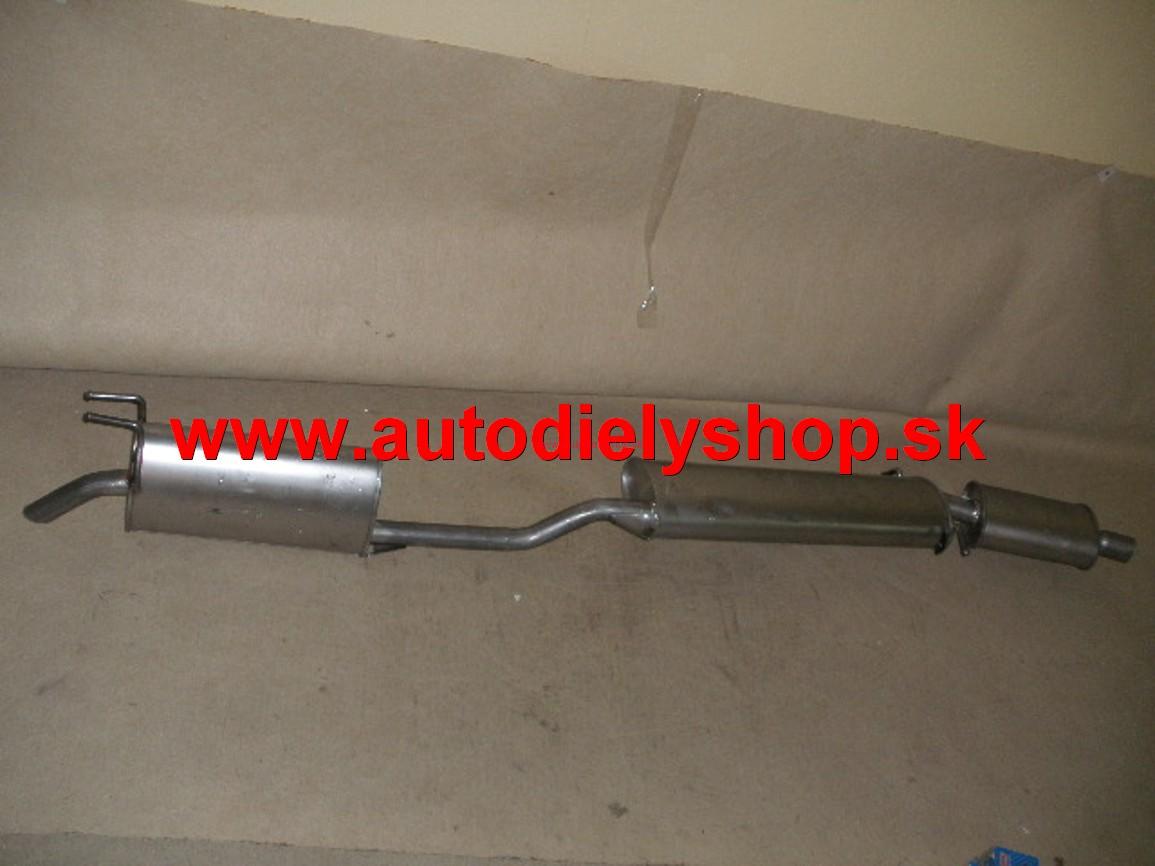 Fiat MULTIPLA 1/99-9/04 Výfuk stred+zadný tlmič 1,6 16V/76kw