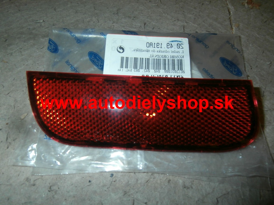  Ford Focus 11/04-2/08  Pravá zadní odrazka do nárazníku, KOMBI ORIGINÁL