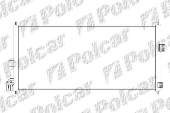 Nissan ALMERA 9/02- Chladič klimatizácie /od výroby 6/2001-/