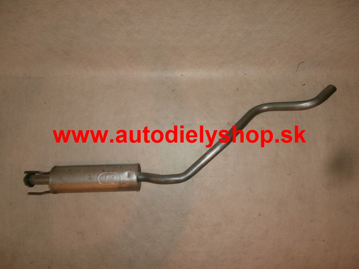 Opel ASTRA F 9/91-12/97 stredný diel výfuku 1,8i-16V KOMBI