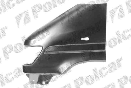 Mercedes SPRINTER 2/95-4/00 blatník ľavý,velký otvor